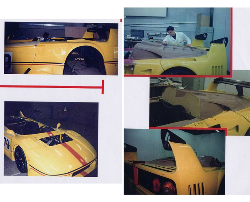 Illustration for article titled The Story Of The Ferrari F40 LM That Lost Its Top